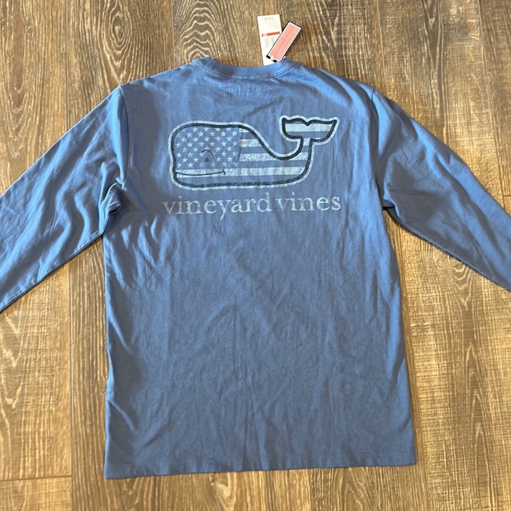 Vineyard Vines Vintage American Whale Tee